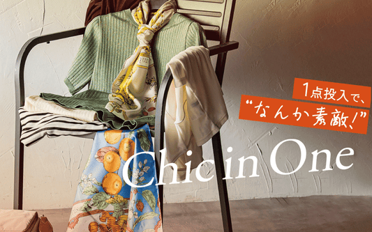 Chic in One　１点投入で“なんか素敵”